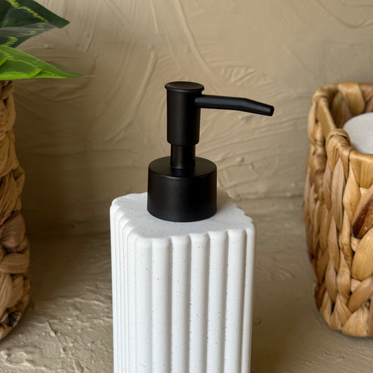 Line Porselen Sıvı Sabunluk Beyaz KOD:1446A