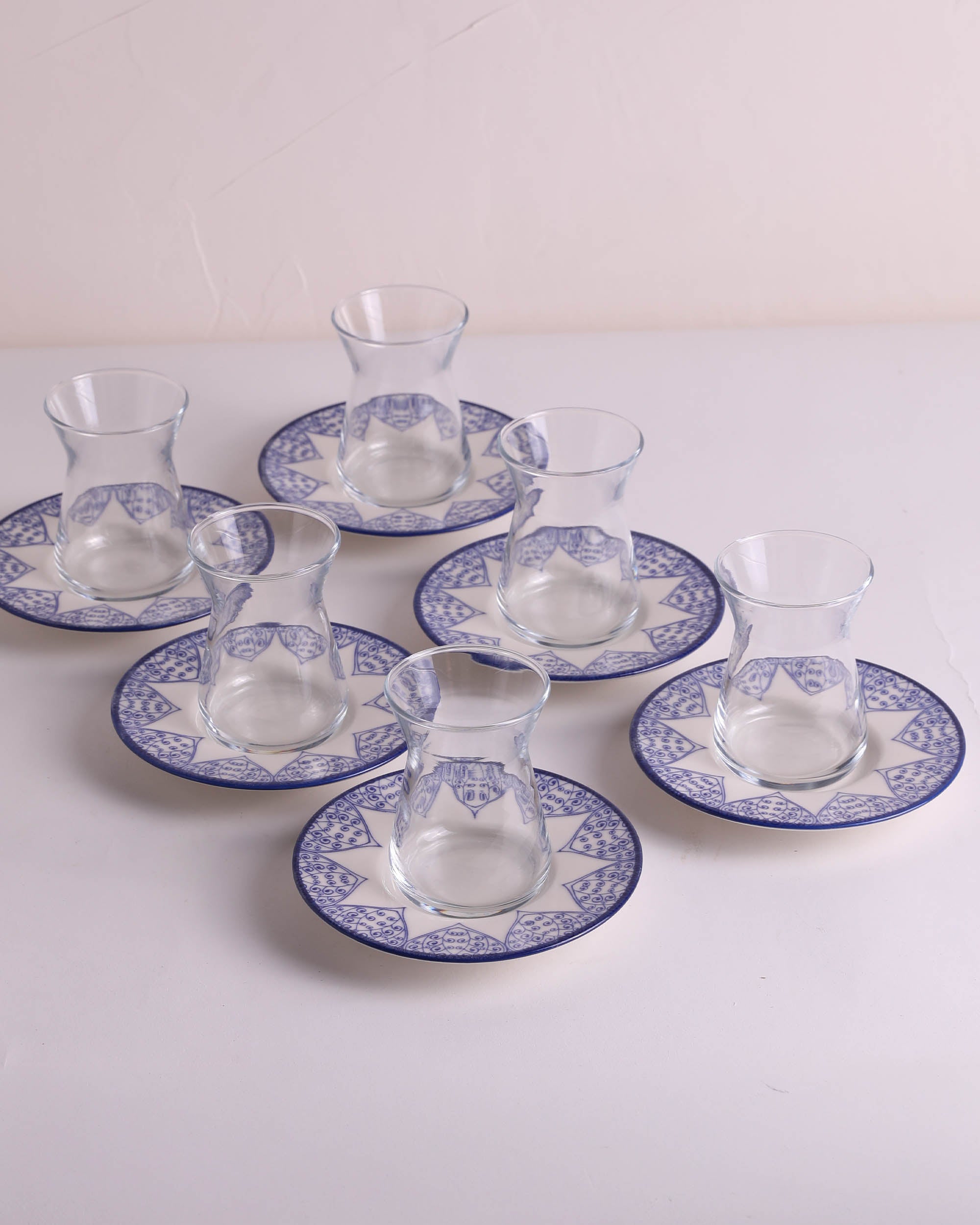 Pashally 6 lı Çay Bardağı Seti Kod:0977