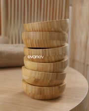 Millany Bambu Derin Çerezlik Kahvaltılık Seti 6 Adet 12,5 cm  170