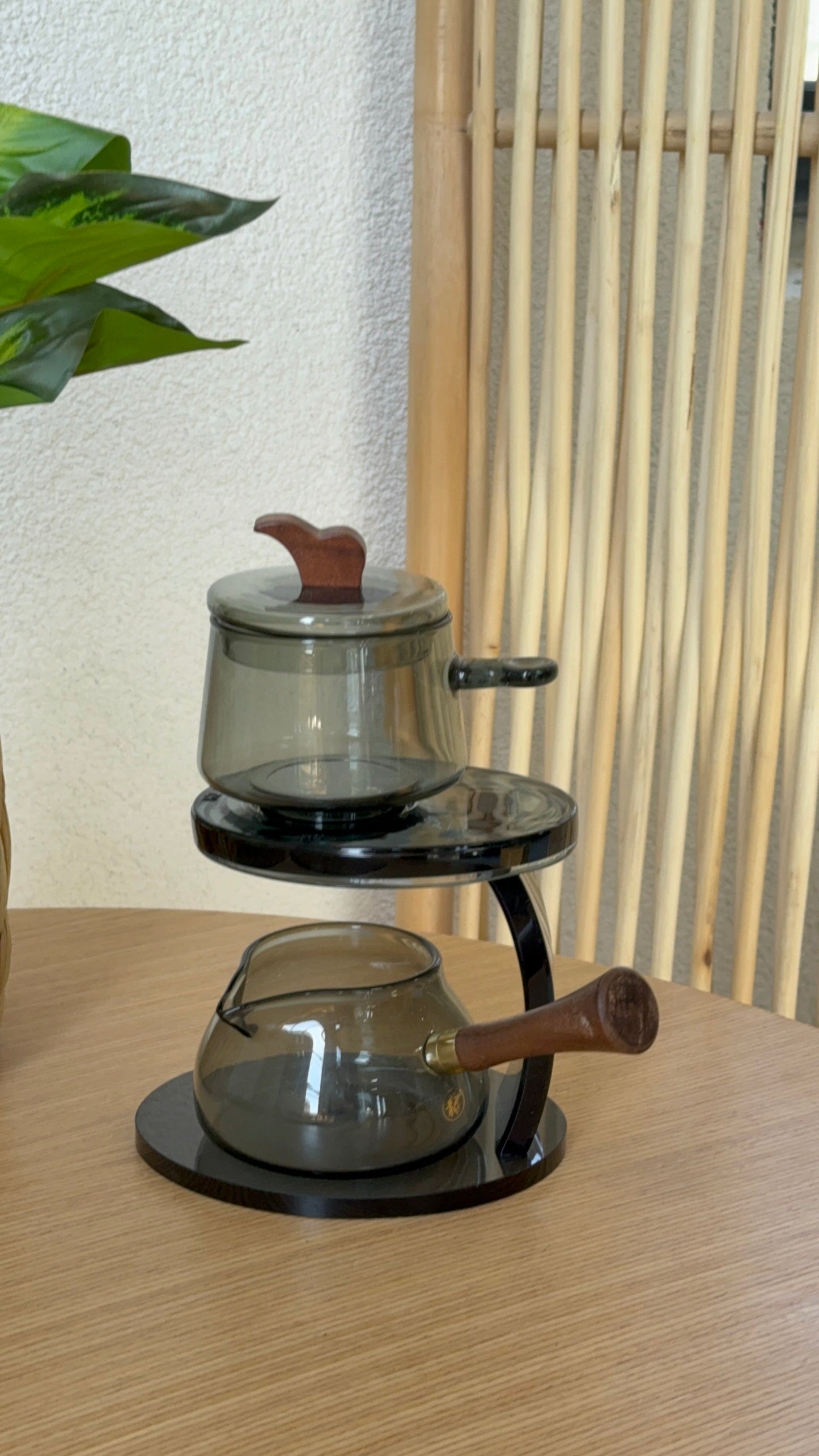 Mitally Lüks Borosilikat Cam Çay Demlik Seti 250 ml KOD:035