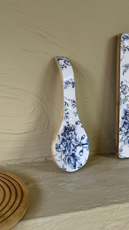 Selin Kaşıklık Mavi Desenli KOD:HSL-23