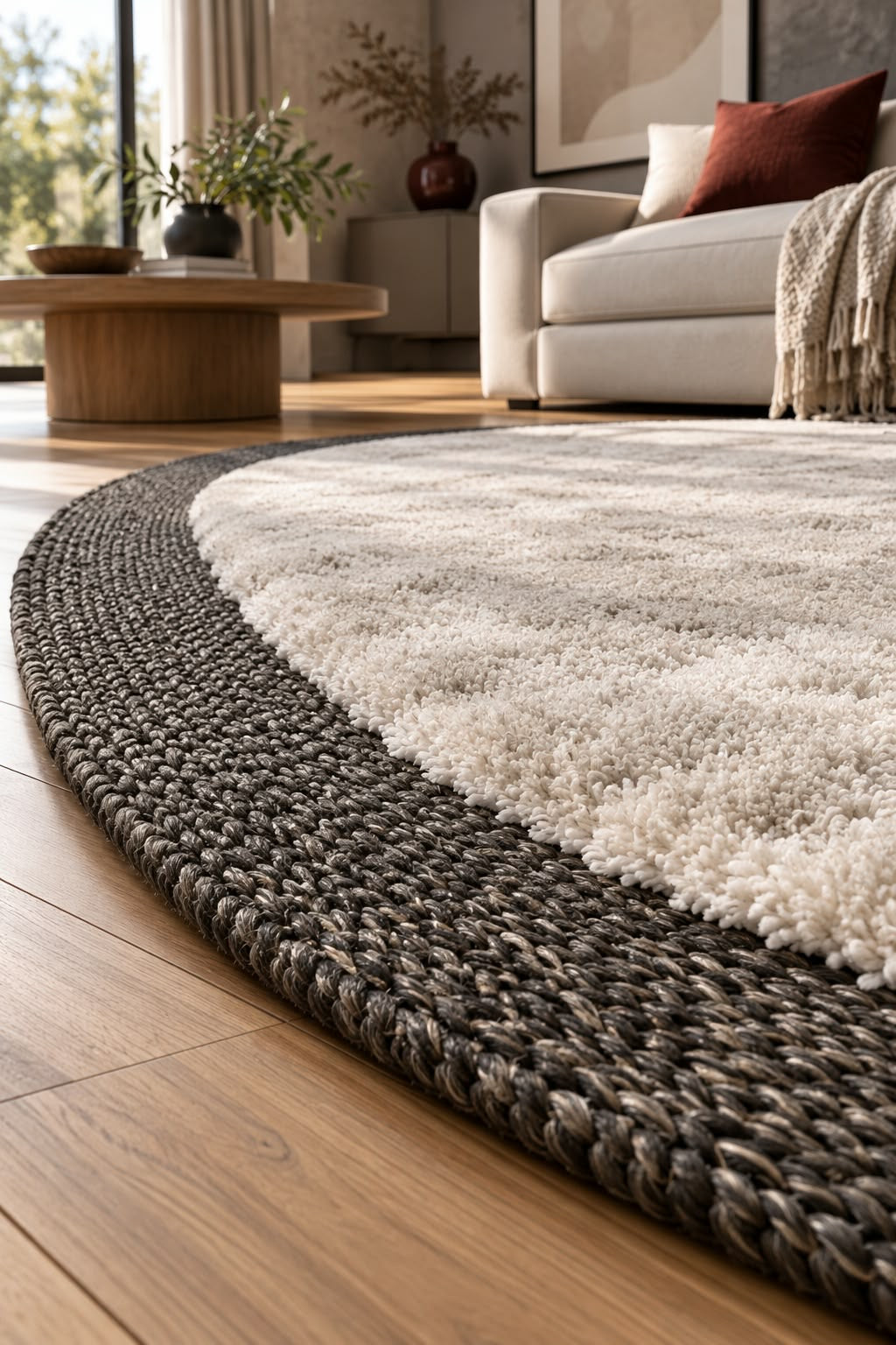 Tuuli Lüks Pelüş Paspas (80x150 cm) – İskandinav Tarzı Yumuşaklık ve Üstün Kalite 403-Antrasit