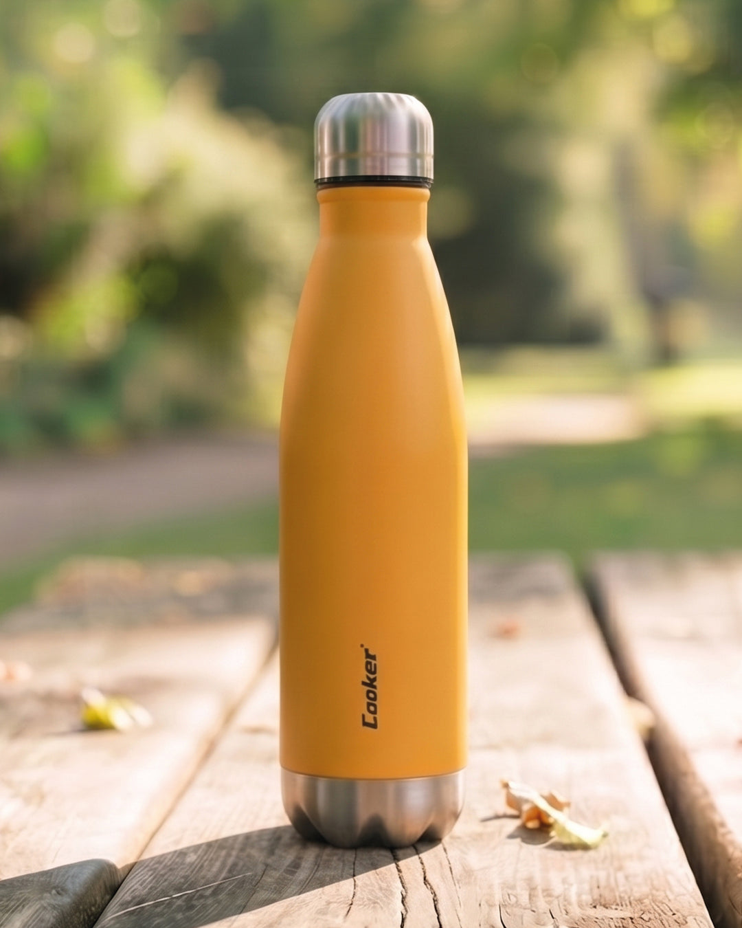 500 ml Paslanmaz Çelik Şişe Termos Sarı Miev