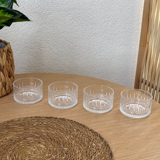 Lisboa Kristal Kase Set 4 Adet 220 ml KOD:14773