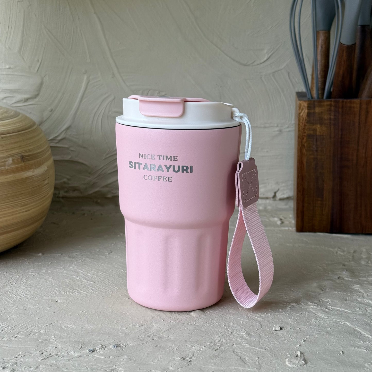 Sitarayuri Termos Bardağı Pembe 360 ml