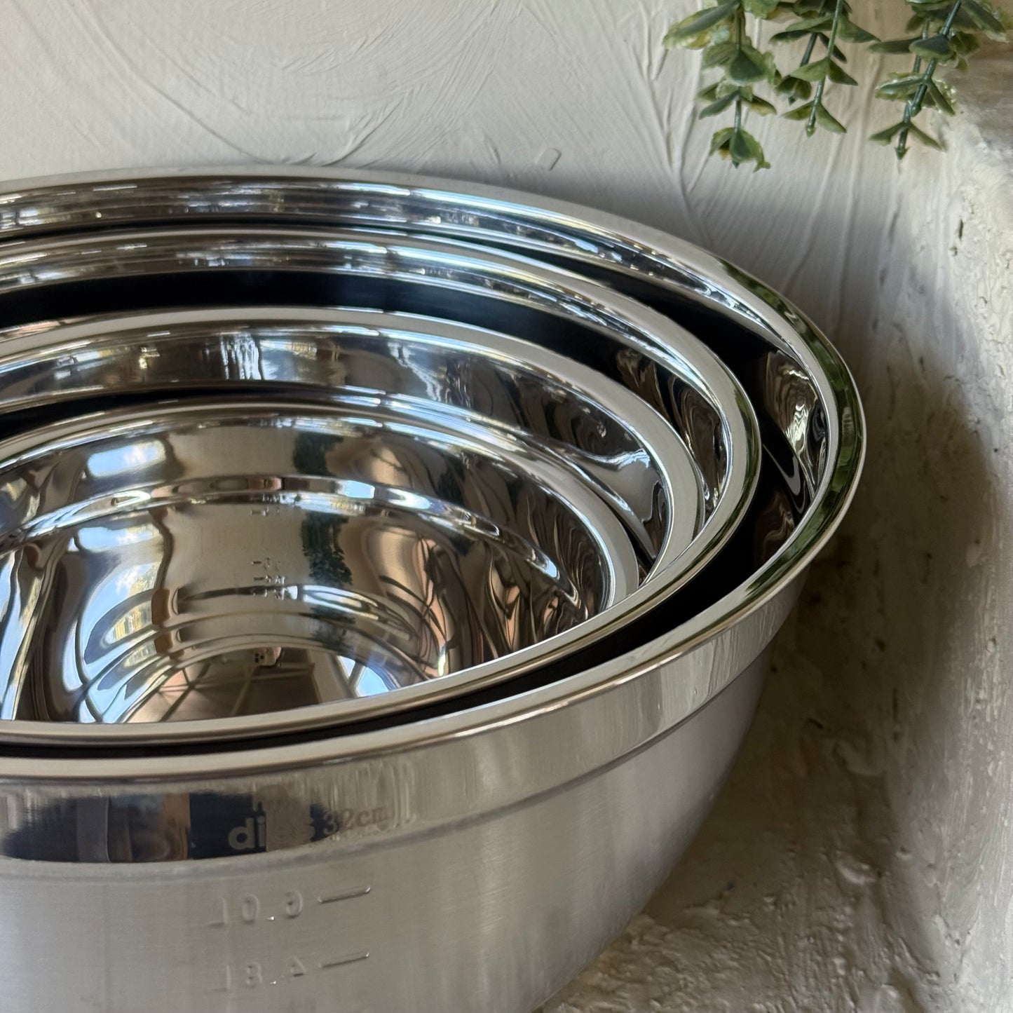 Dieslly Professional 4 Boy Çelik Karıştırma Seti KOD:1400-1406