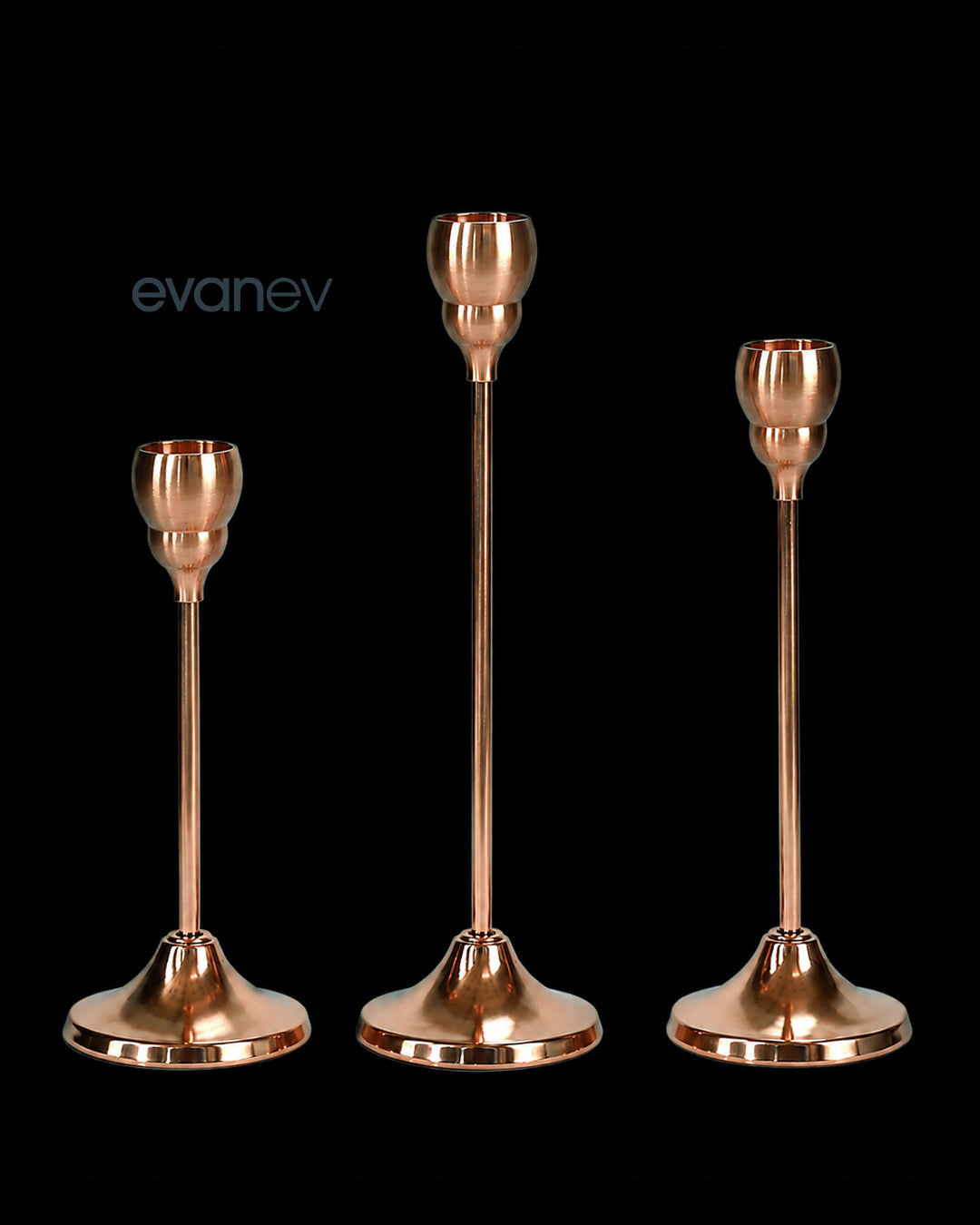 Bronz Metal 3 ‘ lü Şam’dan Set Boğumlu Mln-1162