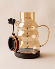 1 Litre Borsilikat Cam Yağlık ve Sirkelik  Zeytinyağ Şişesi Siyah