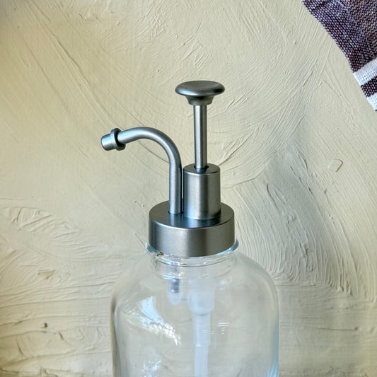 Arow Angel Model Yuvarlak Bambu Oval Standlı İkili Sıvı Sabunluk Seti Gri KOD:1016