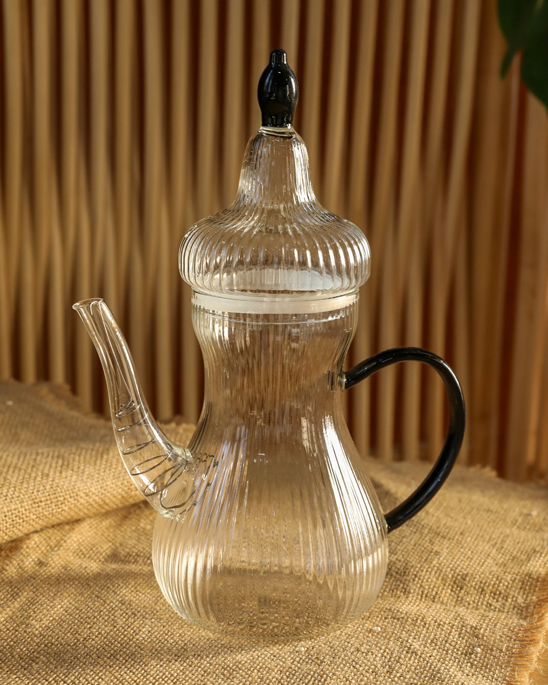 Bue 750 ml Dekoratif Cam Yağdanlık