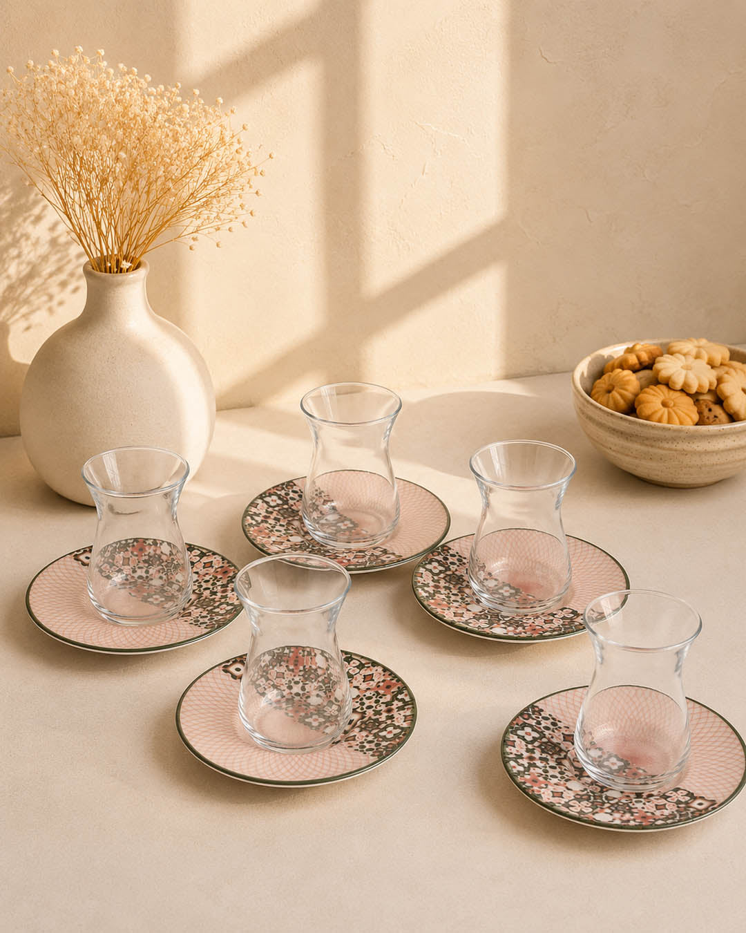 Pashally 6 lı Çay Bardağı Seti Kod:0946
