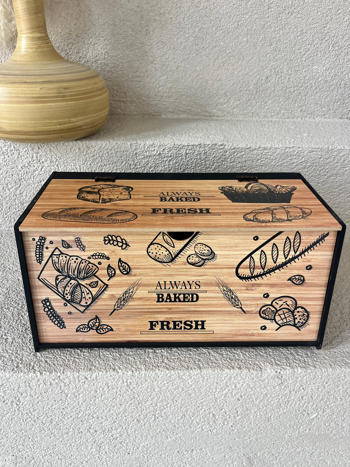 Wsm Ahşap Ekmeklik MY-022