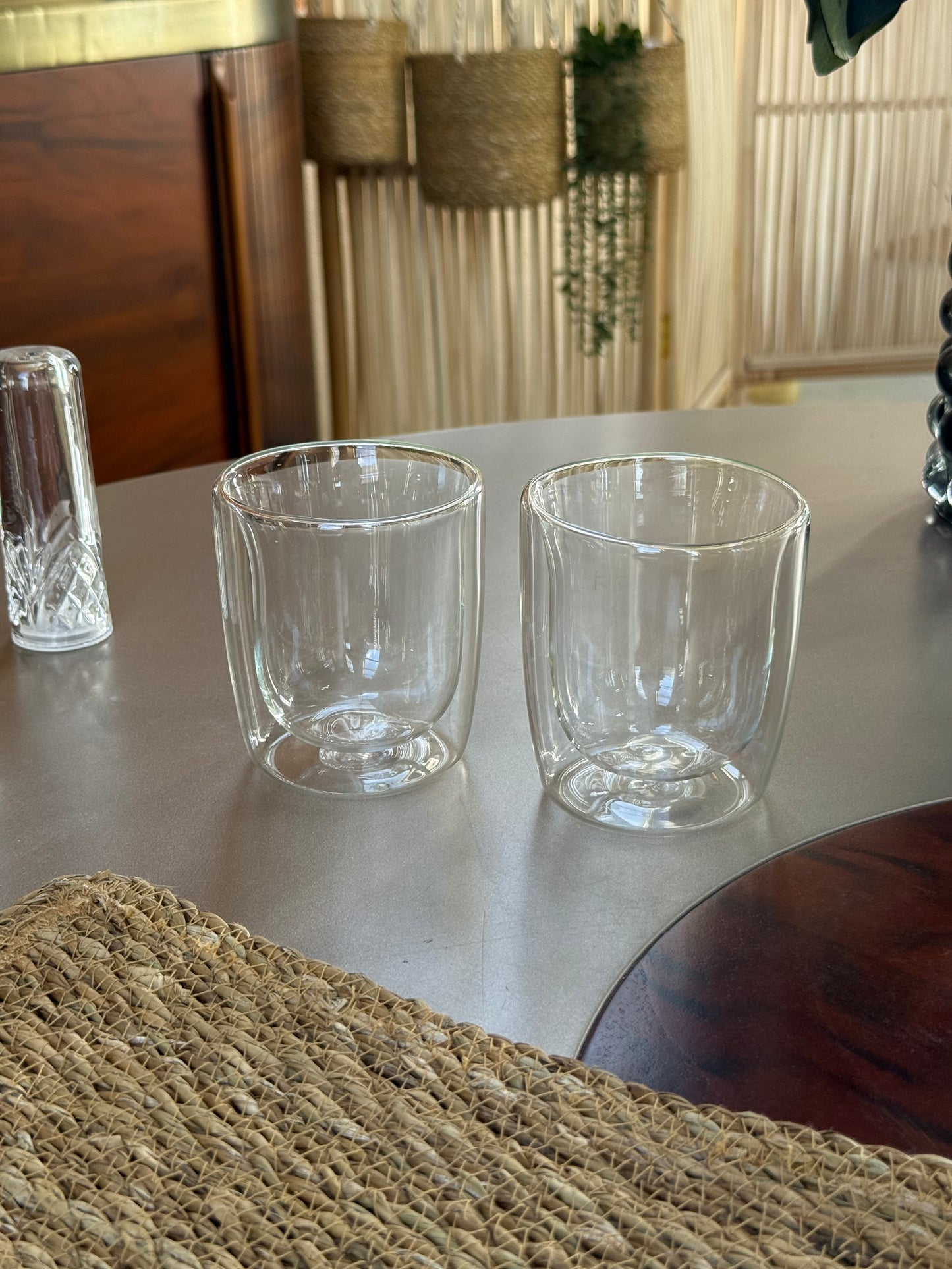 Pero Double Wall Borosilikat Çift Cidarlı İkili Kulplu Kupa Seti 350 ml KOD:15182