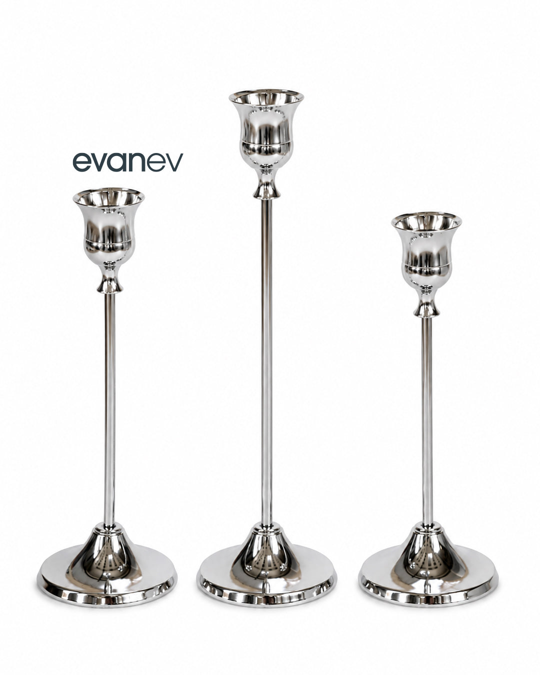 Gümüş Metal 3 ‘ lü Şam’dan Set Mln-11453