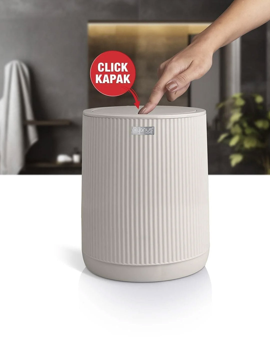 Çöp Kovası 388 Krem