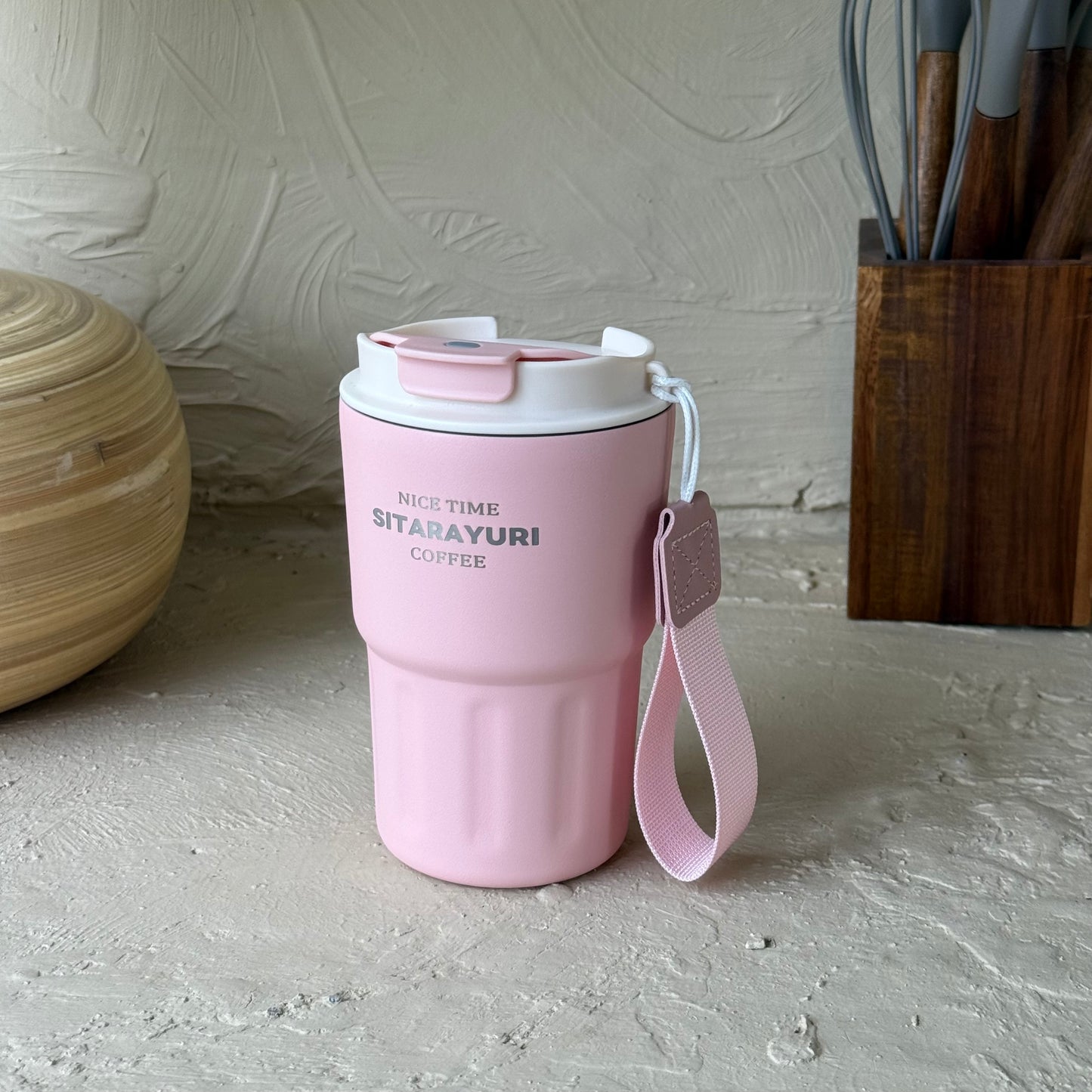 Sitarayuri Termos Bardağı Pembe 360 ml