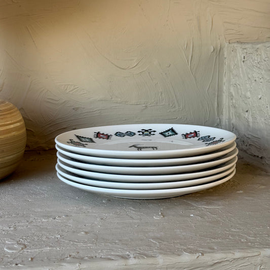 Hitit 6 Parça Porselen Servis Tabağı Seti KOD:1241