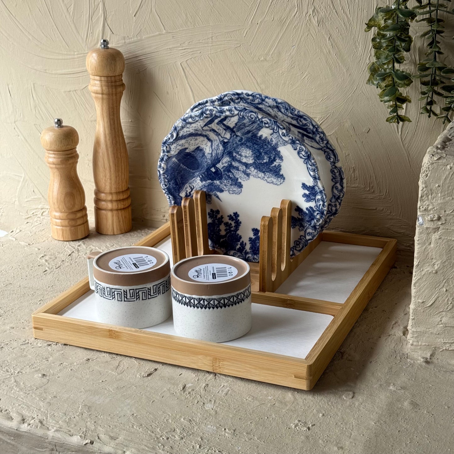 Moriny Katlanır Bambu Tabaklık KOD:6719