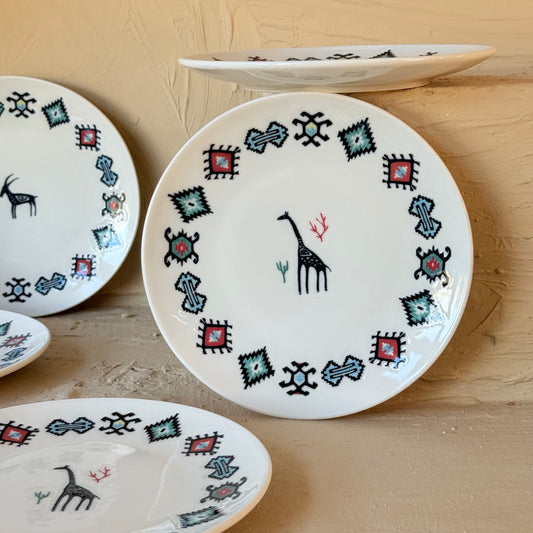 Hitit 6 Parça Porselen Pasta Tabağı Seti KOD:1234