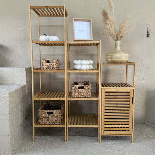 Miev Bambu Dolap Seti 3 Parça KOD:462-463-453