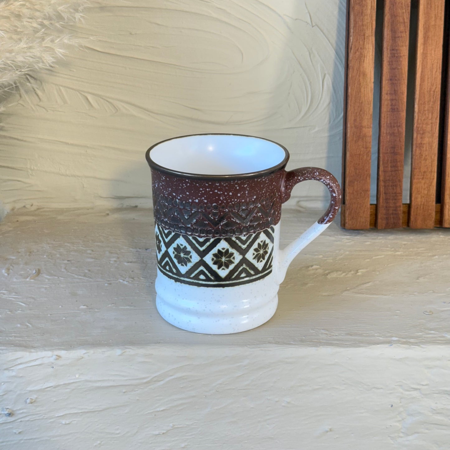 Tutku Porselen Boho Kupa 400 ml Kiremit KOD:3035