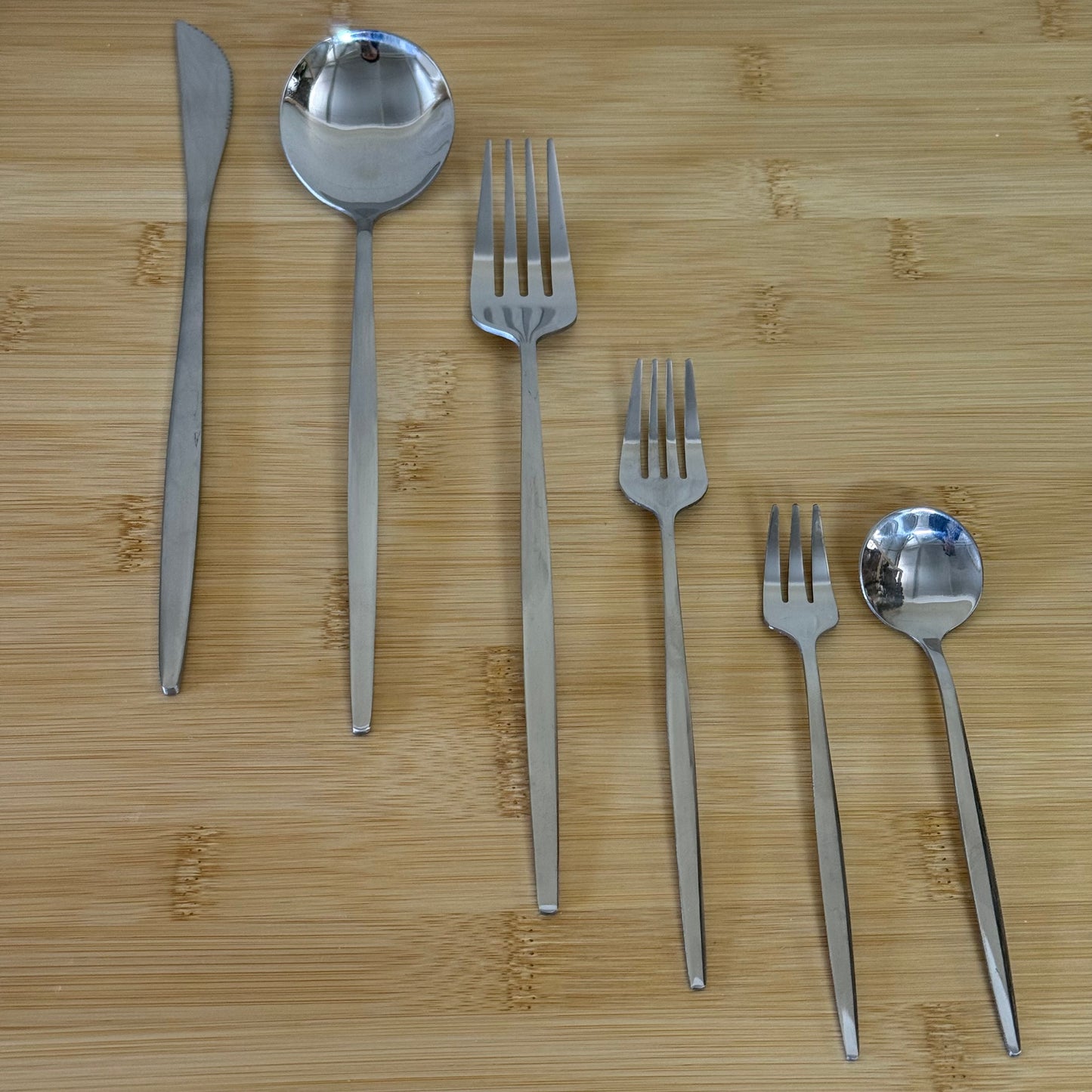 ZRA Ç.K.B Seti 6 Kişilik 36 Parça Gümüş