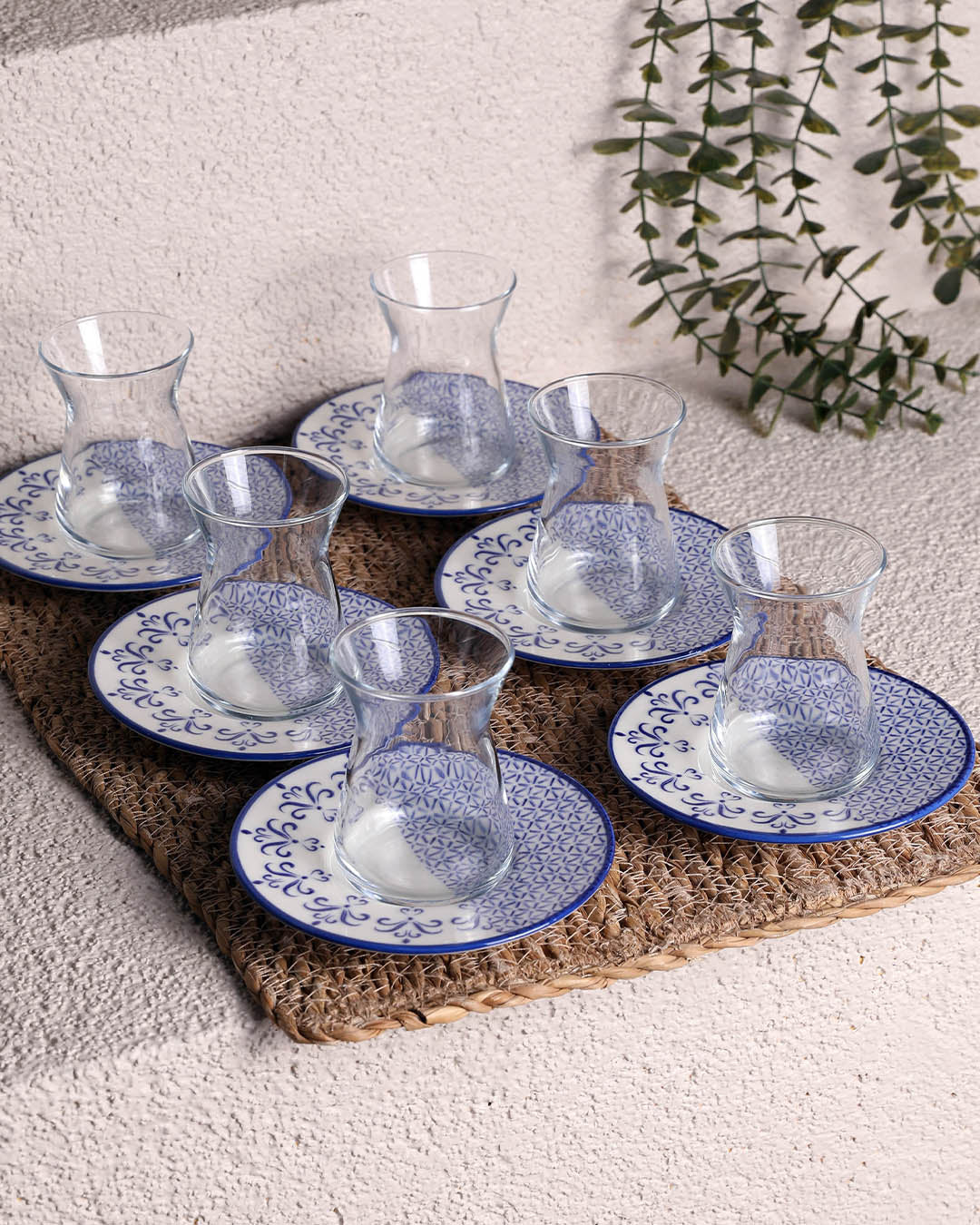Pashally 6 lı Çay Bardağı Seti Kod:0977 (Kopya)