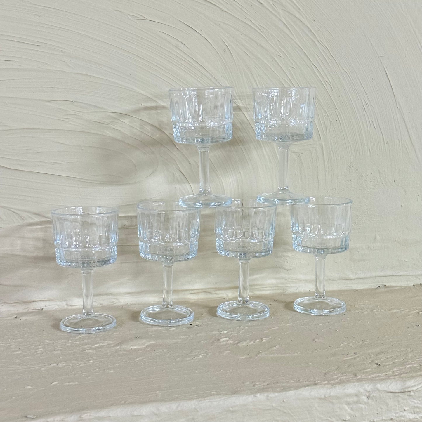 KRD Verda Ayaklı Kahve Yanı Bardağı 6 Kişilik