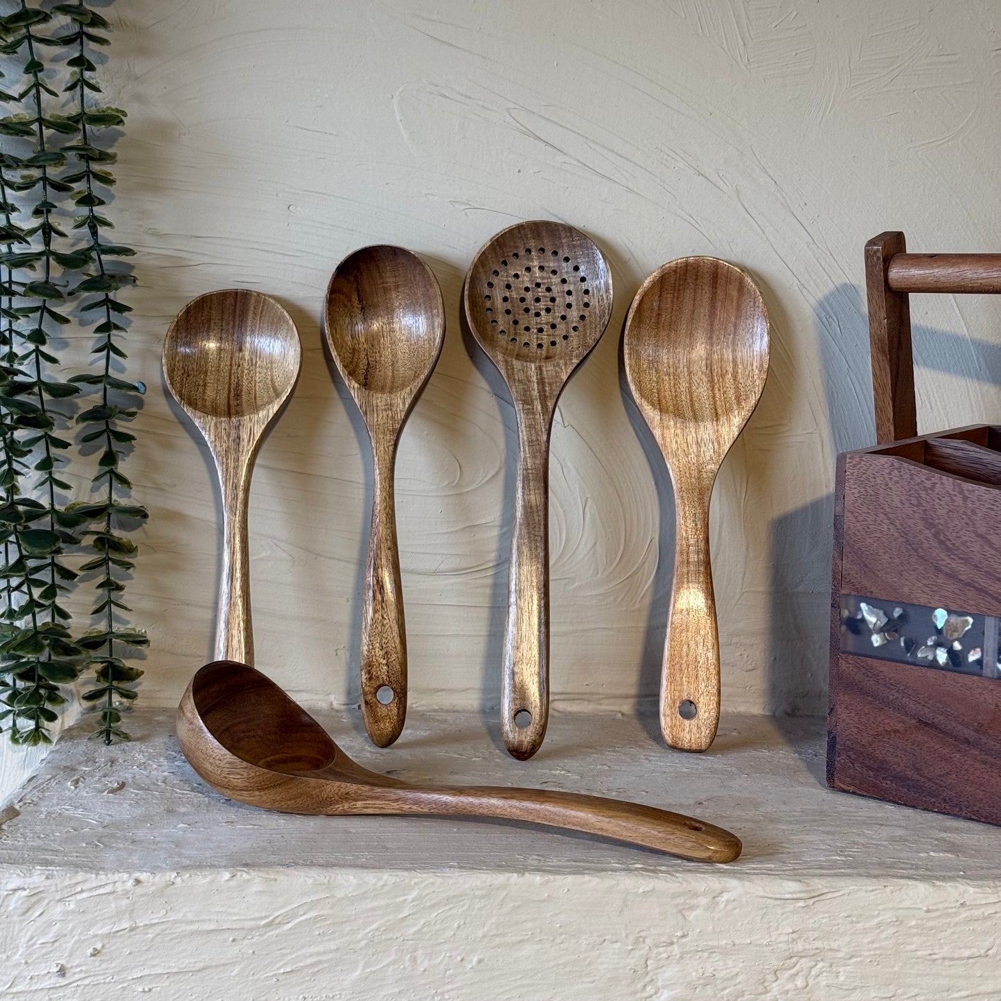 Maperally Akasya Ağacı 5 Parça Kepçe Seti KOD:110076-110080