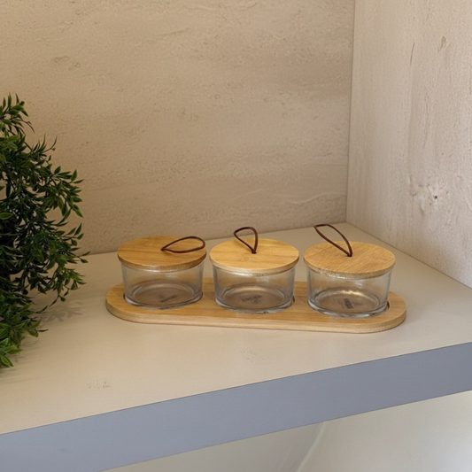 ZBERN Bambu Altlığı 3 Lü Kahvaltılık