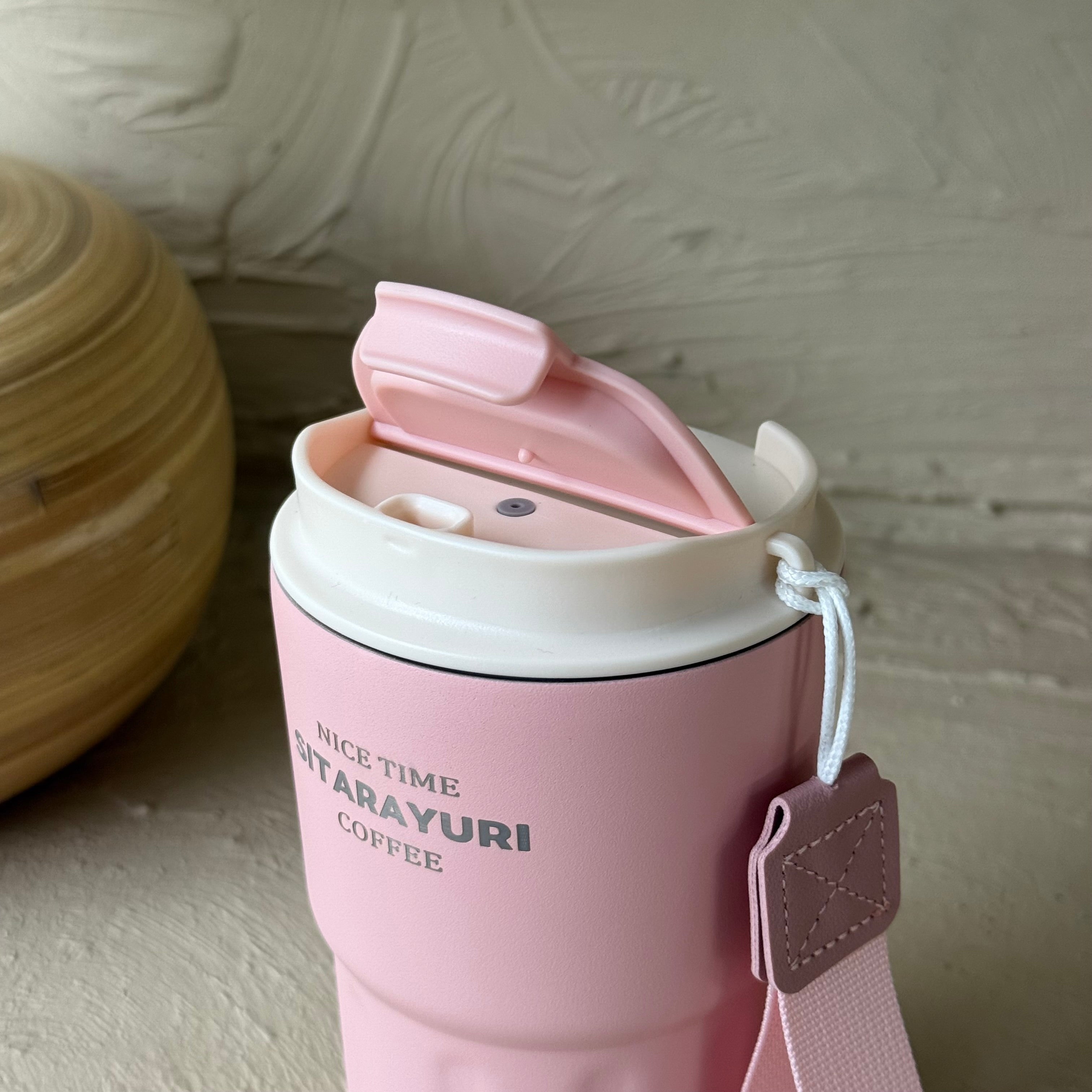 Sitarayuri Termos Bardağı Pembe 360 ml