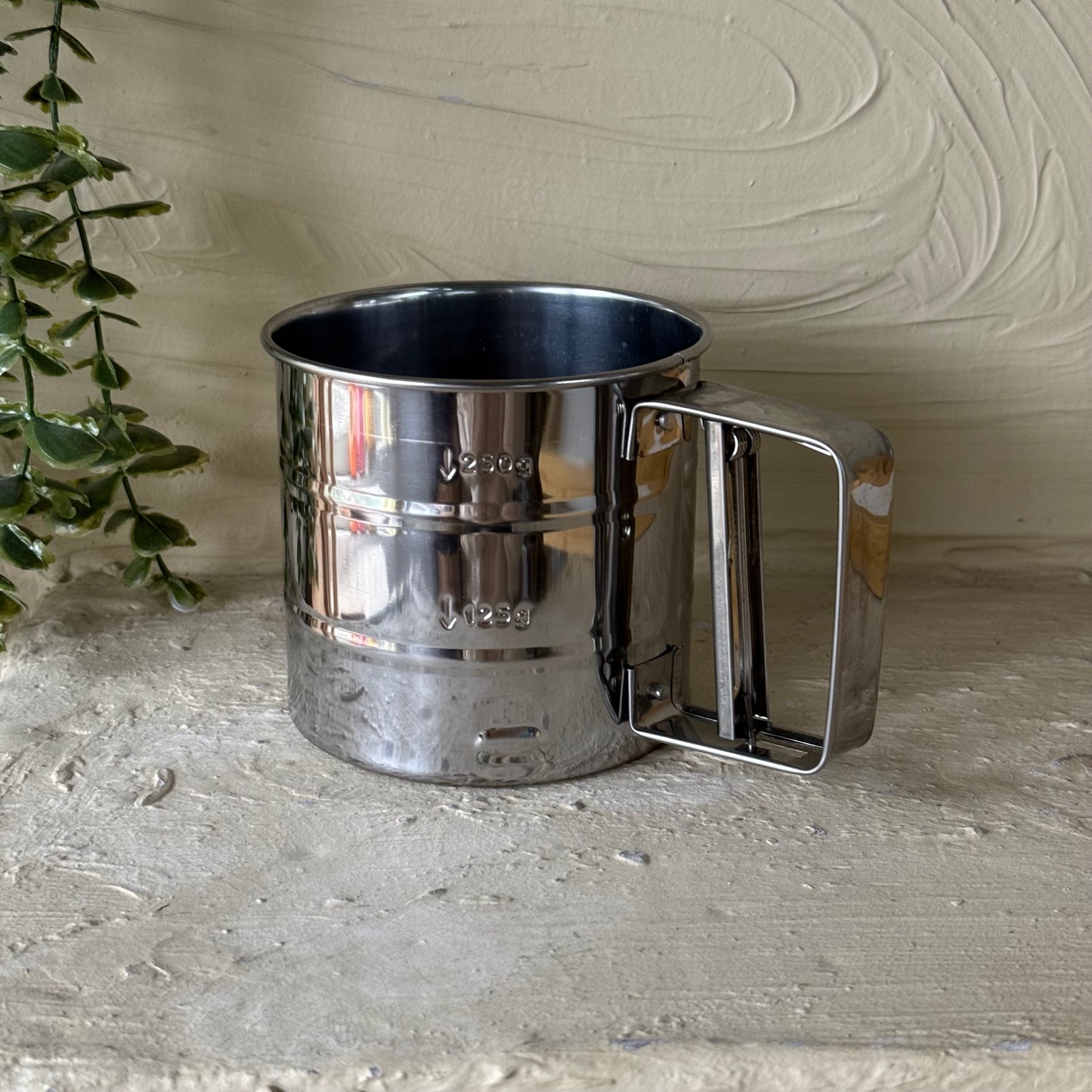 Milay Paslanmaz Çelik Pratik Un Eleği 250 ml