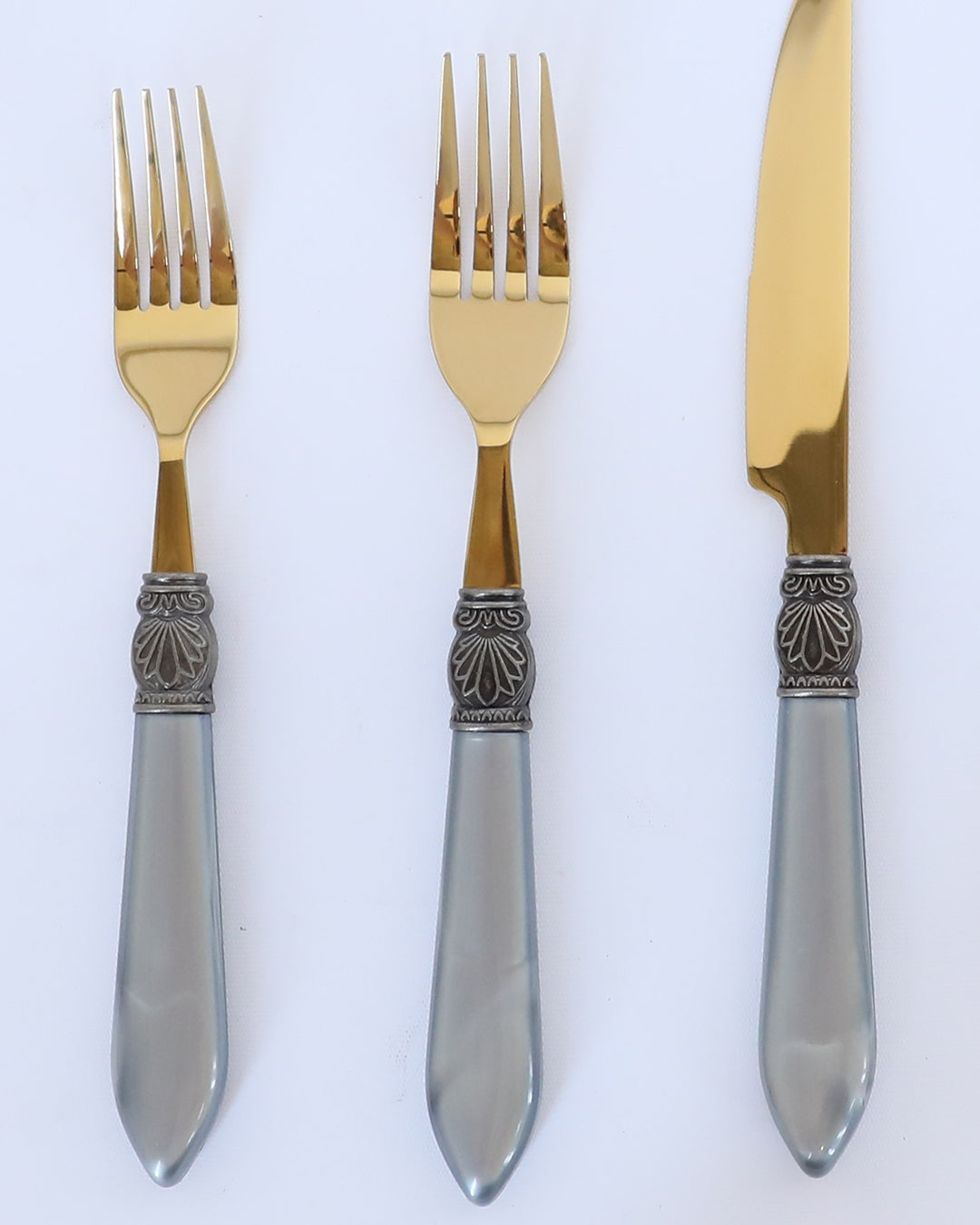 Çatal Bıçak Kaşık Takımı Greey Gold 30 Parça Tr-7024