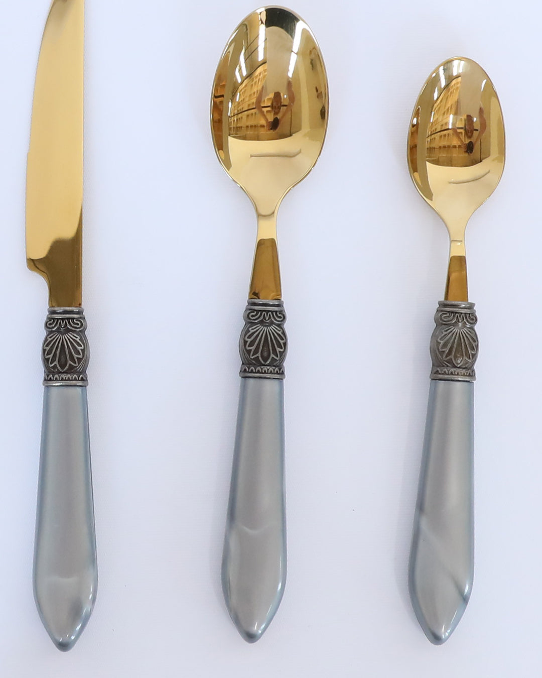 Çatal Bıçak Kaşık Takımı Greey Gold 30 Parça Tr-7024