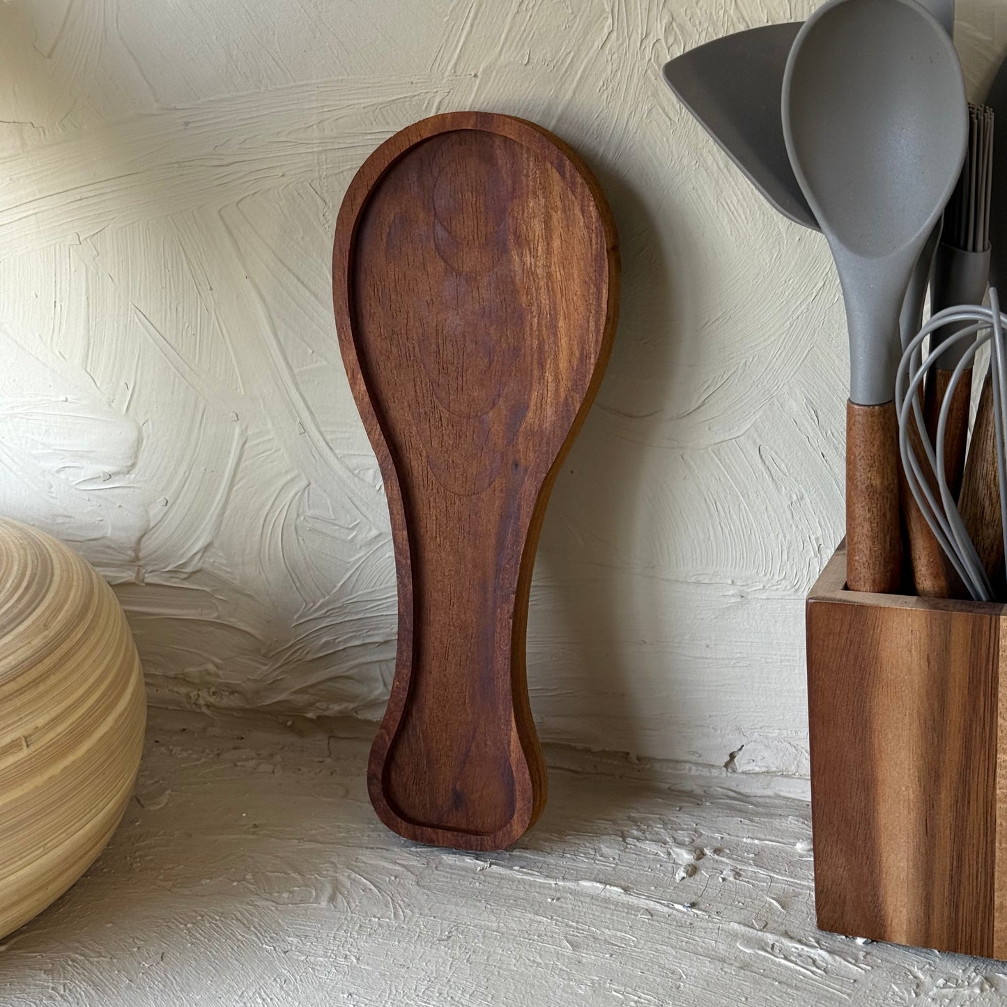 Evanev Ahşap Kaşıklık 28 cm