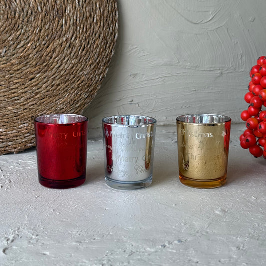 Tutku Cam Bardak Kokulu Mum Seti 3 Renk KOD:40987