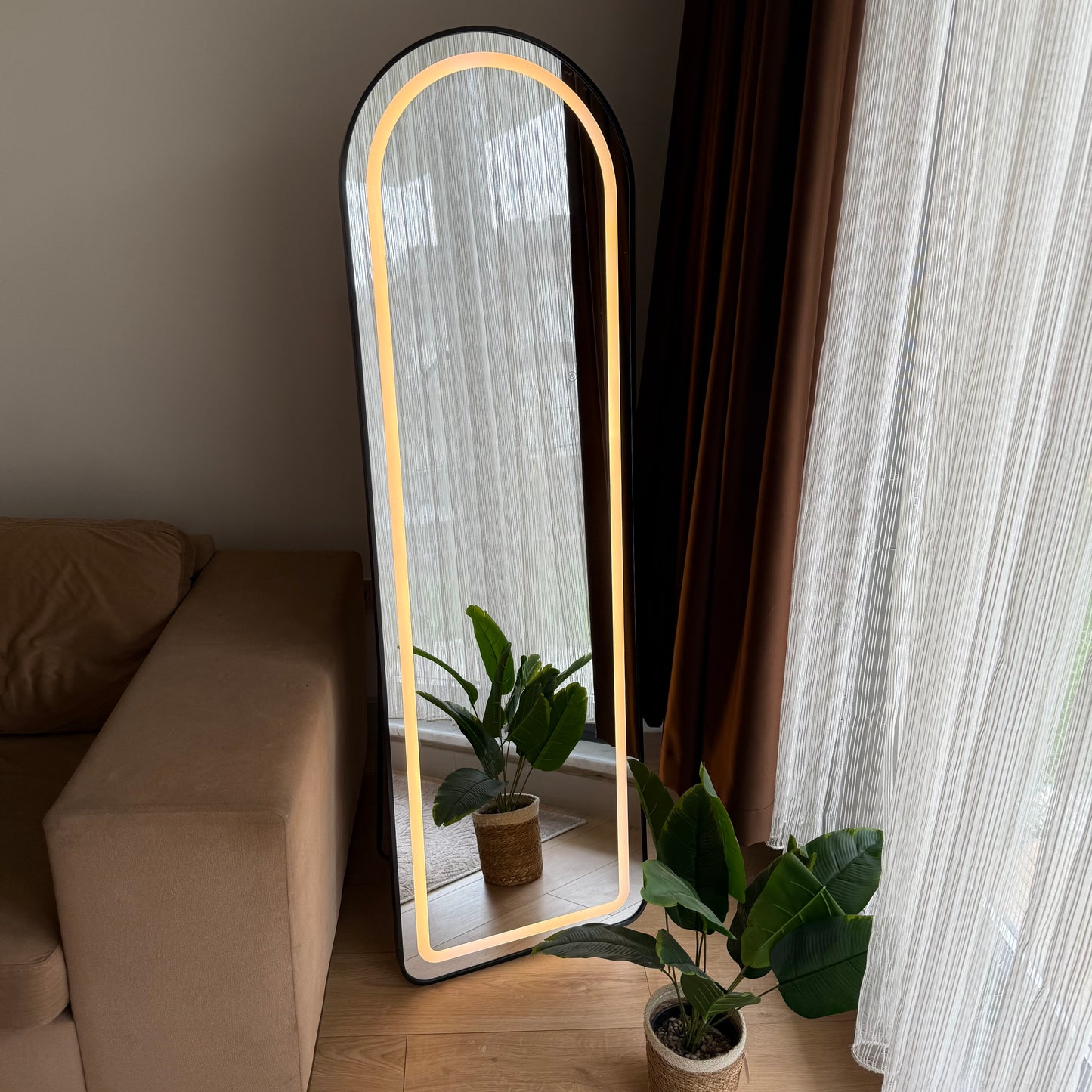 Pinterest Fenomen Led Işıklı Ayna Siyah KOD:YCK-5