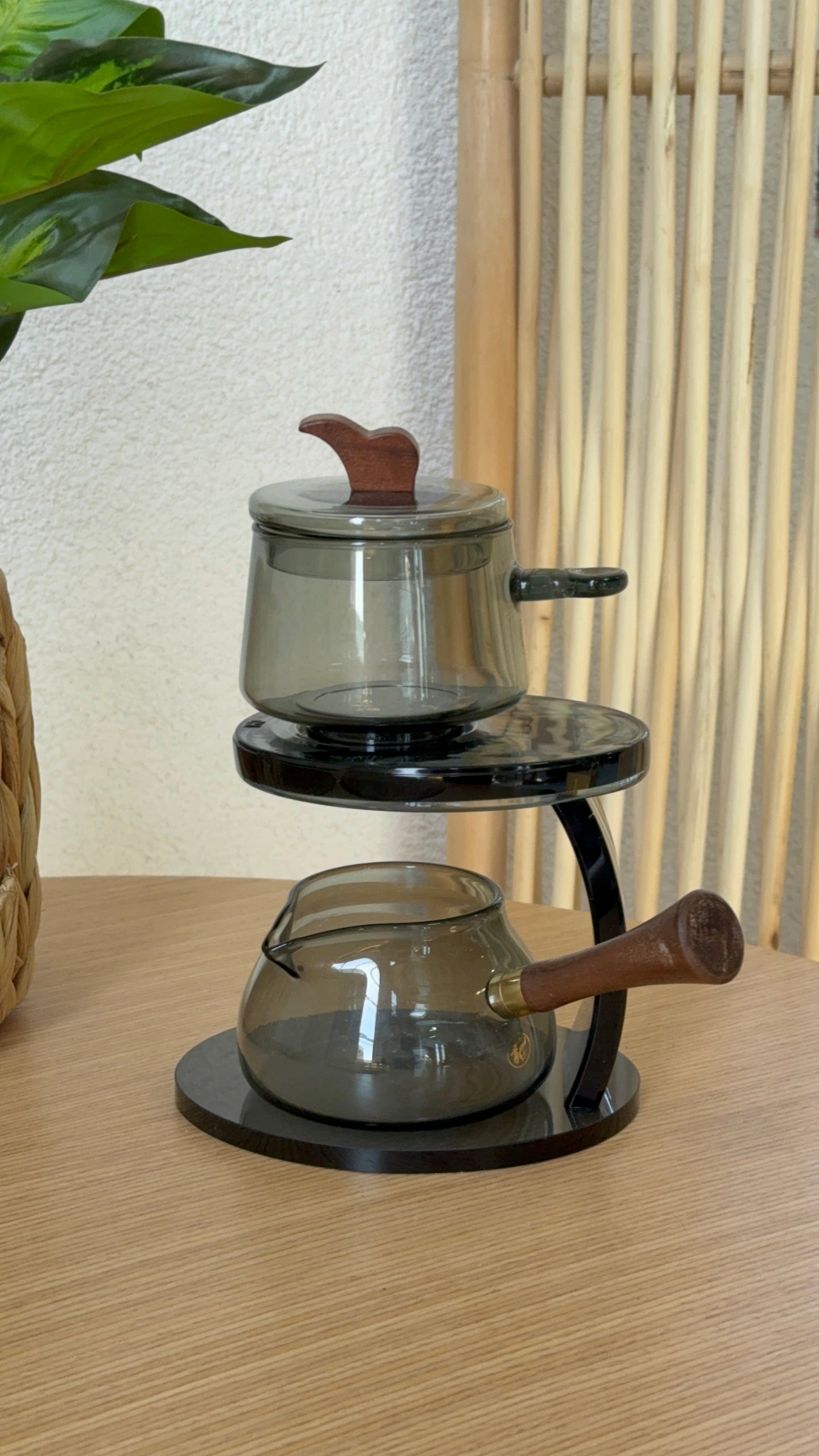 Mitally Lüks Borosilikat Cam Çay Demlik Seti 250 ml KOD:035