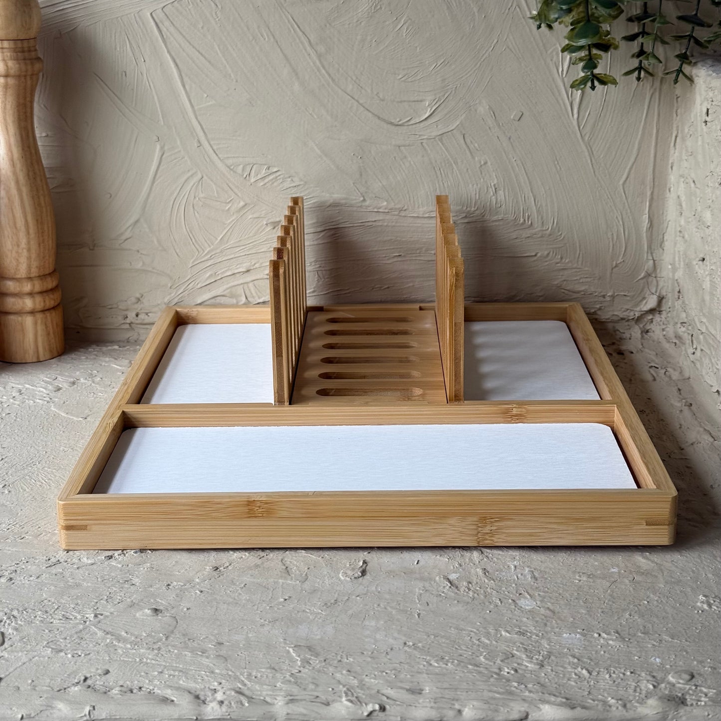 Moriny Katlanır Bambu Tabaklık KOD:6719