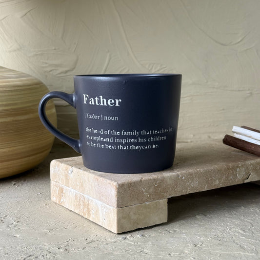 Father Porselen Kupa Gri 350 ml KOD:17871