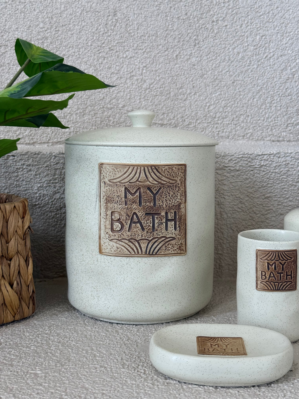 Bethany 5 Parça Porselen Banyo Seti KOD:7267