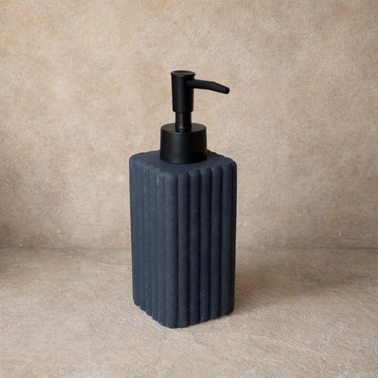 Line Porselen Sıvı Sabunluk Siyah KOD:1446A