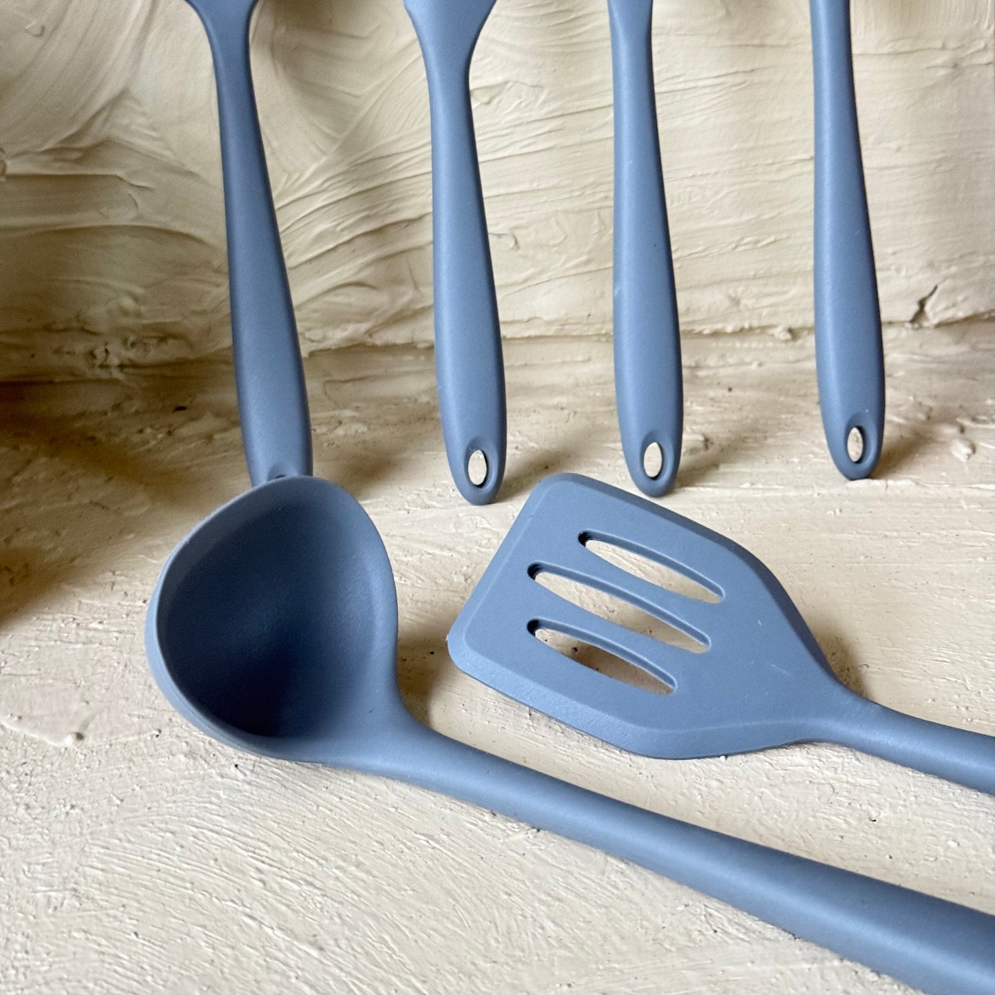 Arow 6 Parça Silikon Mutfak Seti Gri KOD:6109