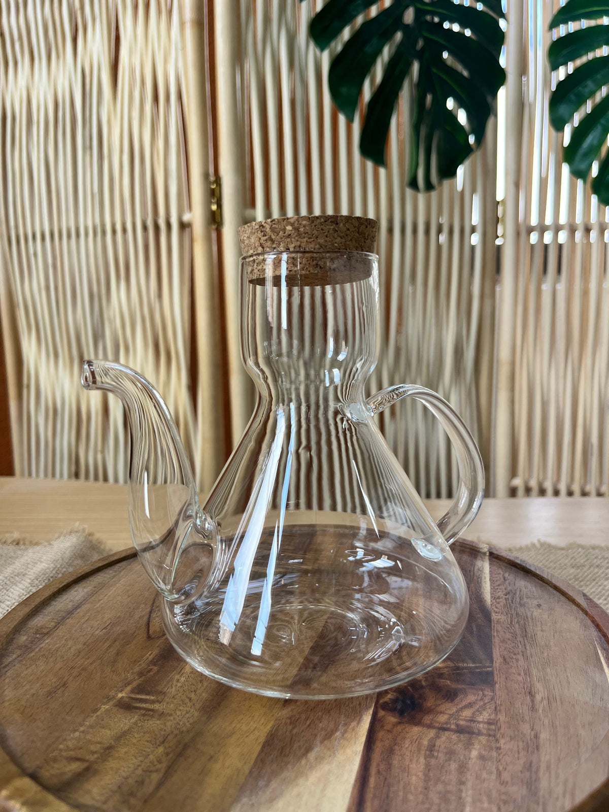 Borosilikat Cam Yağlık - Şeffaf - 500 ml Tr-6517