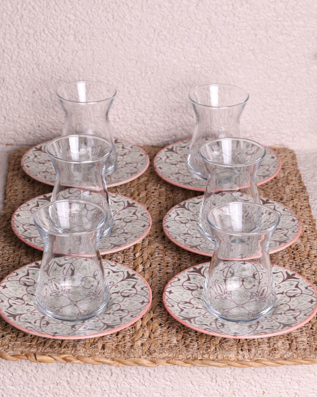 Pashally 6 lı Çay Bardağı Seti Kod:0977 - 2