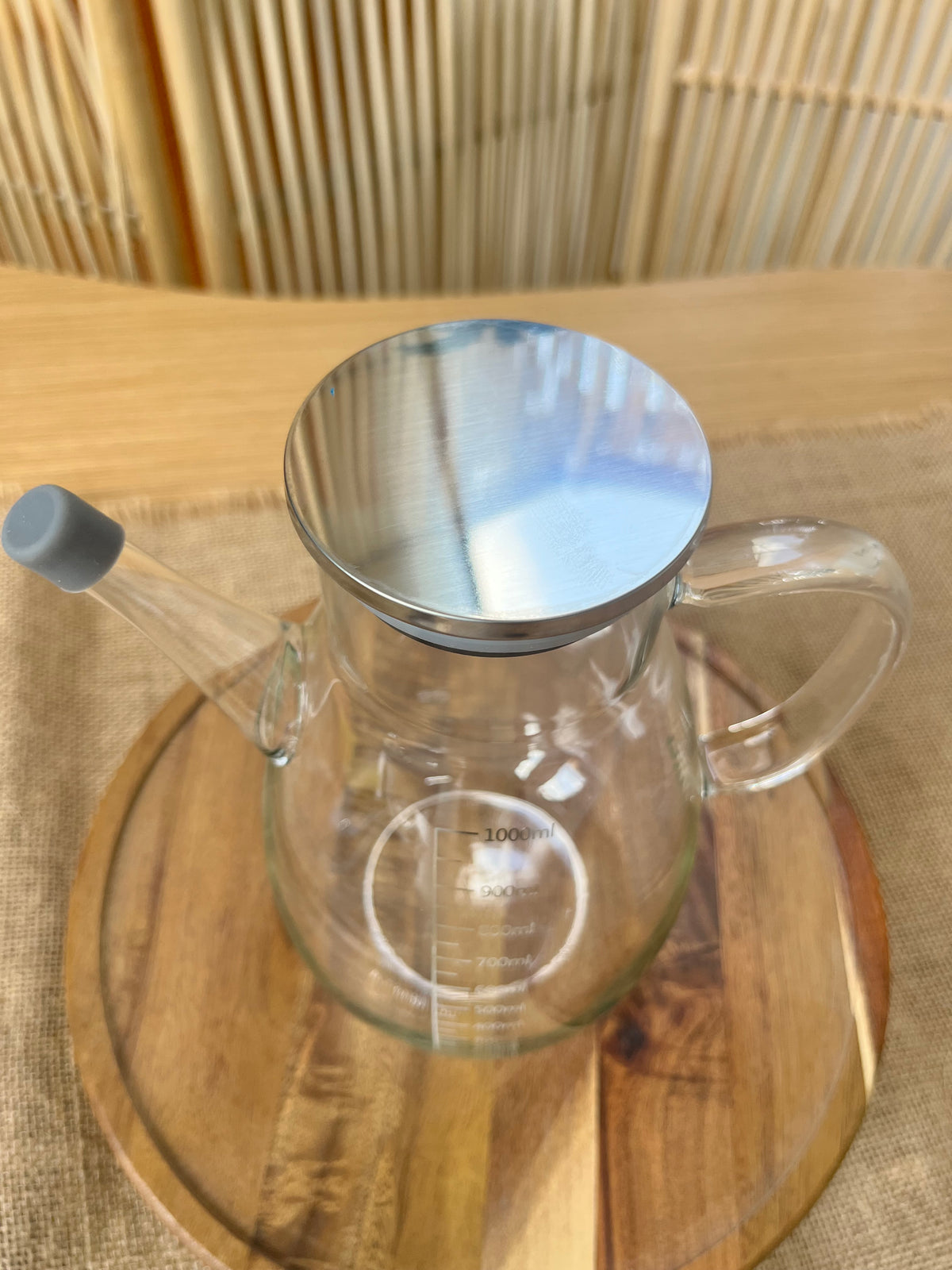 Cam Borosilikat Yağlık Sirkelik Ölçülü 1000ml
Yağdanlık Tr-6819