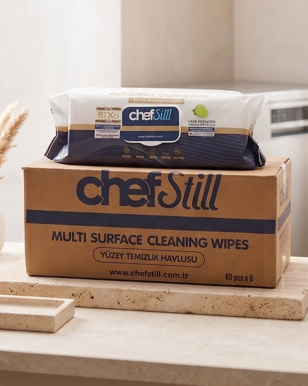Chefstill 6 Paket Temizlik Havlusu Yüksek Kalite (60x6=360 Adet Havlu)