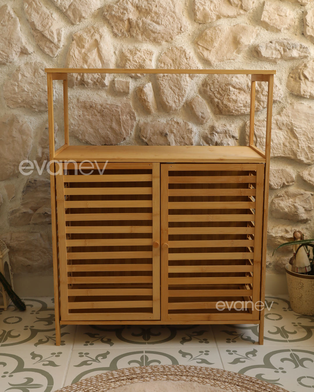 Seul Bambu Dolap 80 x 64 x 27,5 cm – 8349 - görsel 8