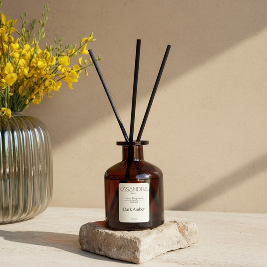 Kasandra Home Dark Amber Çubuklu Oda Kokusu 250 ML