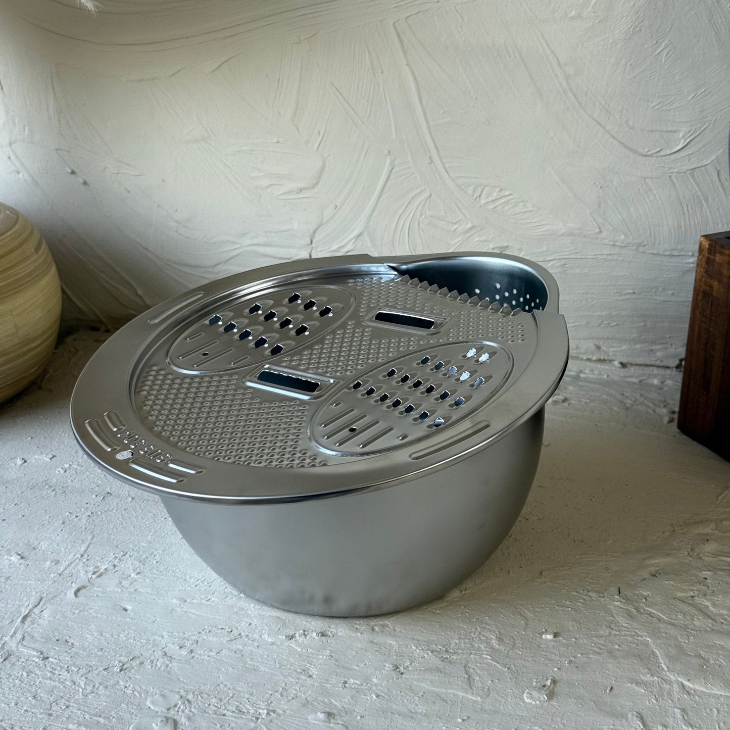 Vadi Metal Rende Kapaklı Şüzgeç Seti Gümüş KOD:8832